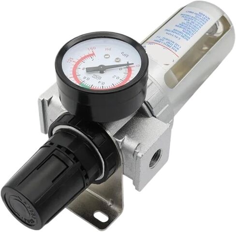 2 قطعة SFR-200 1/4 SFR-300 3/8 SFR-400 1/2 ضاغط الهواء الرطوبة المياه زيت التشحيم فخ منظم مرشح النحاس منظم الهواء (SFR-SMPM، -400 (قلب النحاس)) in Kuwait