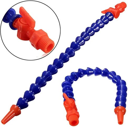 1pcs Corrosion-resistant Flexible Coolant Pipes Nozzle Oil Plastic Replacement Set.300mm W/Switch Water Industrial in Saudi Arabia