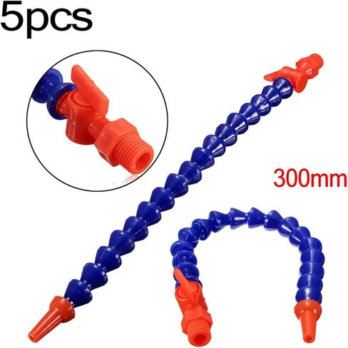 1pcs Corrosion-resistant Flexible Coolant Pipes Nozzle Oil Plastic Replacement Set.300mm W/Switch Water Industrial in Saudi Arabia