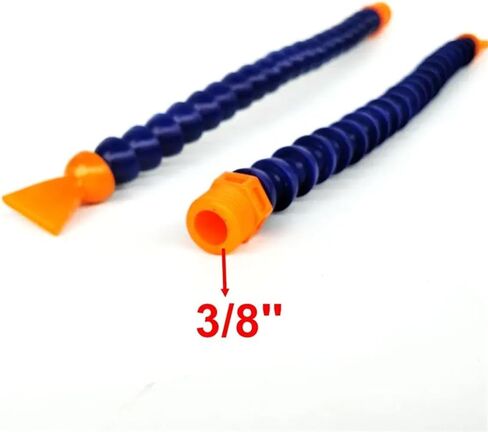 10pcs/lot G3/8 Cooling Tube with Round Nozzle/Flat Nozzle Water Cooling Pipe for Engraving Machine Tool(Flat Nozzle) in Saudi Arabia