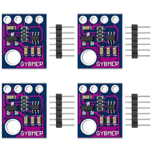 4pcs BME280 5V Sensor Module GY-BME280-5 Atmospheric Pressure Sensor Temperature Humidity Sensor I2C Interface Compatible with Arduino in Saudi Arabia