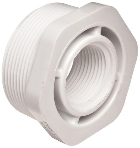 Flowline LM52-1400 PVC Reducer Bushing, 2" x 1" NPT Thread in Saudi Arabia