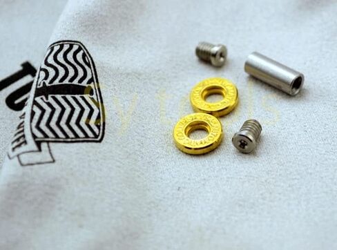 10PCS Handle Screws Nuts Knife Handle Steel Rivets DIY Knife Pins Bolts Rivets (1) in Saudi Arabia