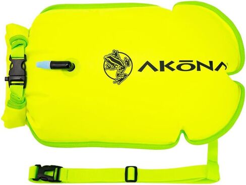 AKONA Snorkel and Swim Buoy to keep your valuables with you while in the water (Neon Yellow) in Saudi Arabia
