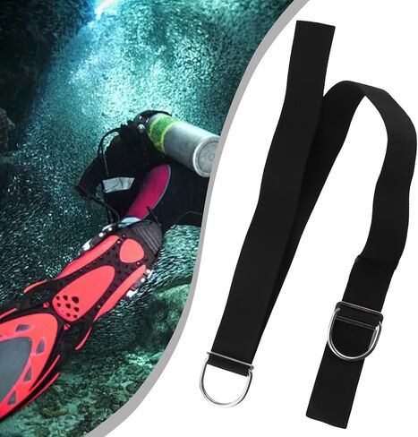 Scuba Diving Crotch Strap With Dring Adjustable Length, Belt Side Mount With D-ring Adjustable Nylon Webbing Stainless Steel Buckle For Wing For BCD Backplate in Saudi Arabia