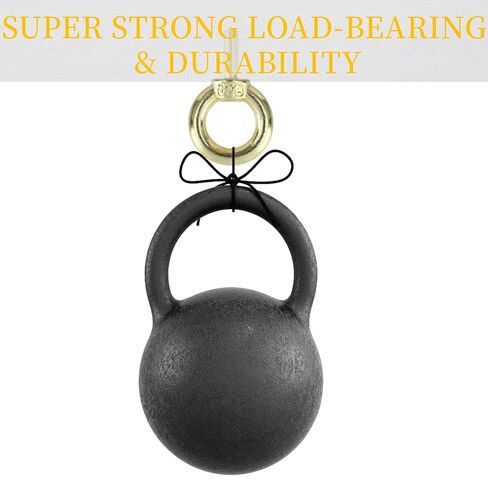 Semetall M4 Eye Bolts with Nuts 10 Pack - 304 Stainless Steel Gold Heavy Duty Shoulder Lifting Ring Threaded Eyebolts in Saudi Arabia