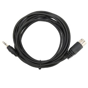 Dan&Dre 7 Pin DIN Male to DC 3.5mm Male Cable Replacement Stereo MIDI DIN 7 Pin to 3.5mm Sound and Video Cable 9.8 Feet in Kuwait