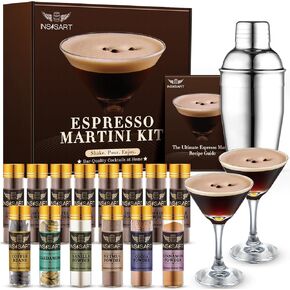 Espresso Martini Gift Kit - All-in-One Cocktail Maker with Espresso Mix & Bar Tool, Ideal Gift for Women, Coffee Lovers, Cocktail Enthusiasts in Saudi Arabia