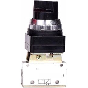 2/3 Way G1/8" Manual Rotary Switch air Mechanical Valve selector Control MOV-01 in Saudi Arabia