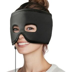 Thermorelief Sinus Mask, Heated Face Mask for Sinus Pressure, Migraine & Headache Relief, USB Corded Face Heating Pad with 3 Temperature Settings & 30-Min Auto Shut-Off in Saudi Arabia