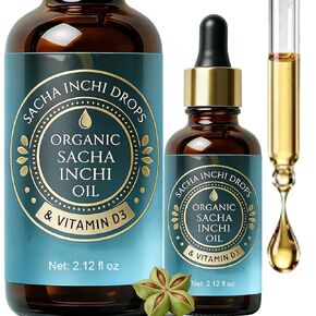 Sacha Inchi Oil, Organic Sacha Inchi Drops, Cold-Pressed, Specific for Menopausal Joint Dryness (1) in Saudi Arabia