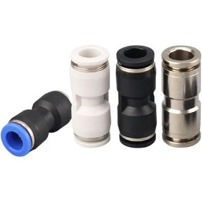 PU Straight PU-8/4/6/10/12/14/16 Pneumatic Connector Quick Pipe 1Pcs(BlackPU6) in Saudi Arabia
