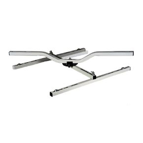 QSWI3000 Swivel Flush Mount with H Bracket, 200 lb. Max Capacity, Mounts Parallel or Across Joists, 360 Degree Rotation, 32" Length, Steel in Saudi Arabia