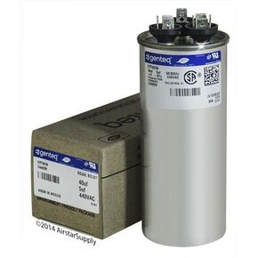 GE/Genteq Z97F9856 97F9856-40 + 5 فائق التوهج MFD 440 فولت VAC Genteq استبدال مكثف مزدوج التشغيل in Kuwait