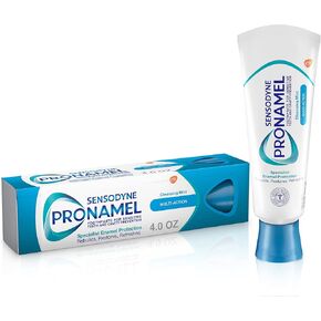 Sensodyne Pronamel Multi-Action Enamel Toothpaste for Sensitive Teeth, to Reharden and Strengthen Enamel, Cleansing Mint - 4 Ounces in Saudi Arabia