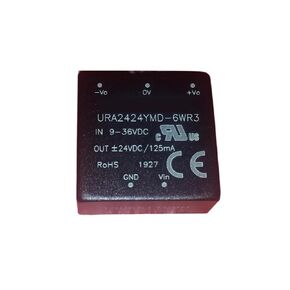 URA2424YMD-6WR3 وحدة الطاقة 9-36 فولت إلى 24V0.125A الموجب والسالب in Kuwait