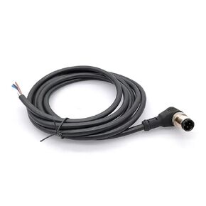 كابل موصل مستشعر M12 ذكر وأنثى 4 5 8Pin + 2m PVC خط موصلات من النوع 1 قطعة (ذكر مستقيم 8p) in Kuwait