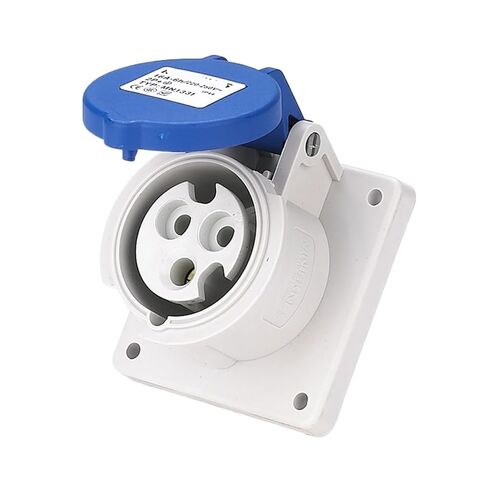 Industrial Socket 16A MN1331 Concealed Straight seat 16A 2P+PE IP44 in Saudi Arabia