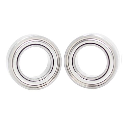 2 قطعة S6702ZZ CB محامل رقيقة 15*21*4 مللي متر ABEC-7 الفولاذ المقاوم للصدأ الهجين السيراميك 6702ZZ in Saudi Arabia