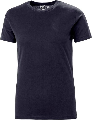 تي شيرت Helly-Hansen Classic 2.0 للنساء - قميص رياضي بدرزات مسطحة، شعار كم HH، عامل حماية من الأشعة فوق البنفسجية 50+، محتوى معاد تدويره in Kuwait