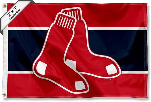 Boston Red Sox 2x3 Foot Small Flag in Saudi Arabia