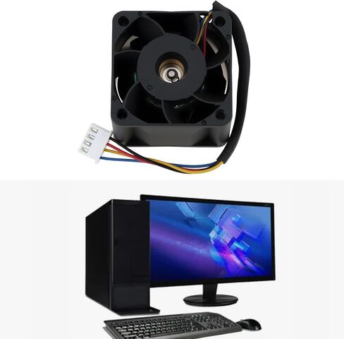 4Pin Cooling Fan EFC-04G12W-BP01 DC12V 1.00A for Computer 40x28mm in Saudi Arabia