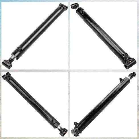 2x18 Hydraulic Cylinder - Double Acting Welded Cross Tube Hydraulic Cylinder 2" Bore x 18" Stroke - Universal Hydraulic Cylinders (2x18) - 3500 Psi in Saudi Arabia