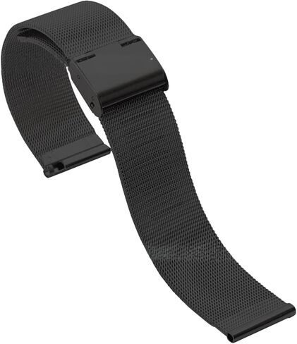 سوار معدني 20 مم متوافق مع Amazfit Active 2/Active 3/3 Premium/Active، أشرطة ساعة شبكية من الفولاذ المقاوم للصدأ لـ Amazfit Bip U Pro/Bip 3 للرجال والنساء in Kuwait