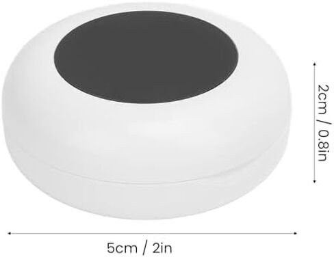 Smart Ring Charging Case Magnetic Charging Compartment Compact Box Portable Charger for for R02 R06 R11M R8 Fitness Ring with Magnetic Charging Port, in Saudi Arabia