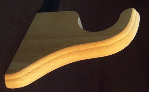 Unfinished Short Support Bracket for 2" Drapery Rod 1/Pack in Saudi Arabia
