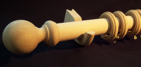 Unfinished Short Support Bracket for 2" Drapery Rod 1/Pack in Saudi Arabia