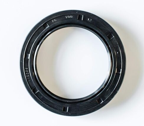 EAI Oil Seal 70mm X 100mm X 12mm TC Double Lip w/Spring. Metal Case w/Nitrile Rubber Coating in Saudi Arabia