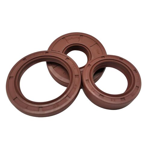 Unifizz Fluorine Rubber Oil Seal 38mm Inner Dia 52mm OD 8mm Thick TC Rubber Cover Double Lip Seals for Mechanical Motive Axle Shaft, Jujube Red 2 PCS in Saudi Arabia