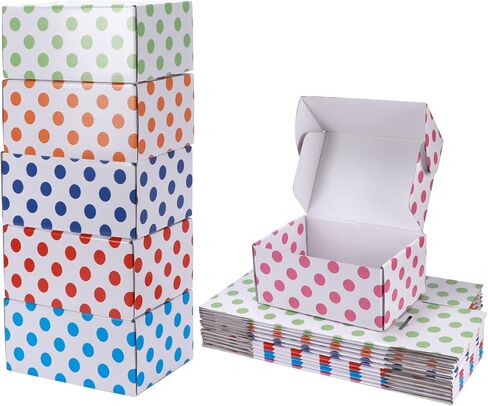 Hoikwo 18 Packs 12x9x4 White Elegant Luxury Gift Boxes Bulk Empty for Mother's Day Presents, Decorative Gift Wrap Boxes with Lids for Women's Presents, Cardboard Shipping Packaging Boxes in Saudi Arabia