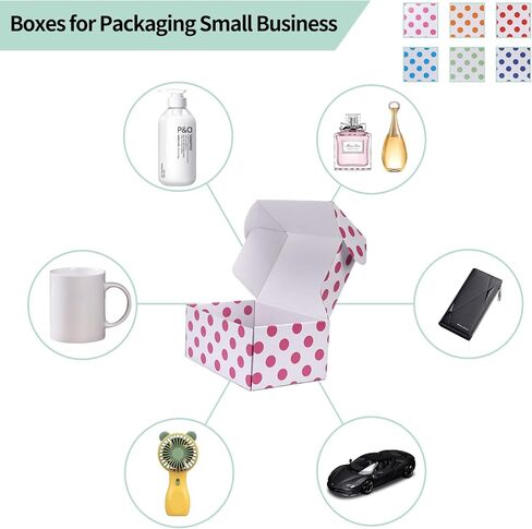 Hoikwo 18 Packs 12x9x4 White Elegant Luxury Gift Boxes Bulk Empty for Mother's Day Presents, Decorative Gift Wrap Boxes with Lids for Women's Presents, Cardboard Shipping Packaging Boxes in Saudi Arabia