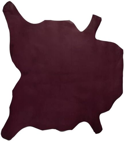 Korba Buffalo Calf, Burnishable Veg Tanned Panels, Purple in Saudi Arabia
