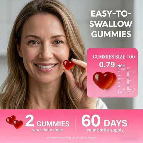 Menopause Supplements for Women, Hormone Balance & PMS Relief Gummies, with DIM, Vitamin B6, Chasteberry & Black Cohosh, Hormone Harmony Supports Hot Flashes | Night Sweats | Mood* Swings, 120 Gummies in Saudi Arabia