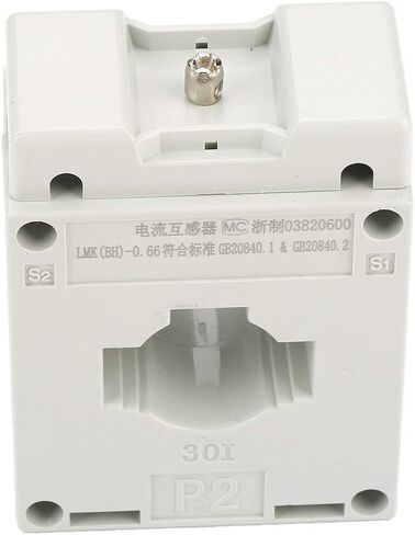 30mm Hole Current Transformer - Primary and Secondary Mutual Inductor with 5A Rating - Flame Retardant Material Rated for Voltage Below 0.66 kV - Electrical Monitoring in Saudi Arabia