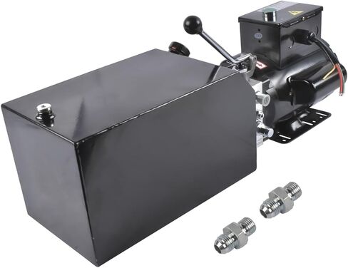 3.5 Gal/14 Quart Hydraulic Power Unit, 2.2kw 220V Single-Acting Hydraulic Pump for Car Lift, 2950 PSI Max Relief Pressure, Replacement for Dump Trailers and Lifting Platforms Mixizap in Saudi Arabia