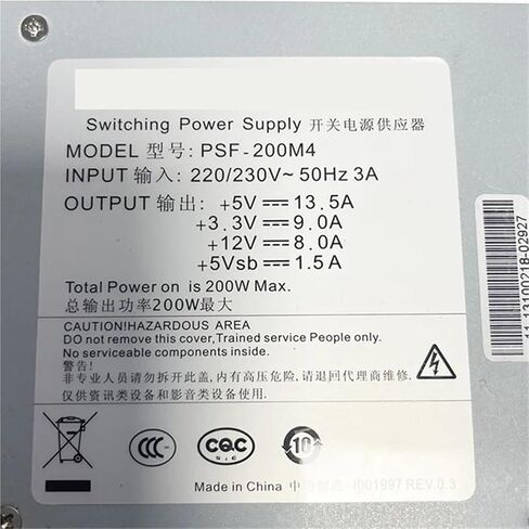 محول التيار الكهربائي ل PSF-200M4 200 واط 8616N 8632N DPS-80PB-10 A DPS-200PB-176 C PSU التبديل محول التيار الكهربائي in Kuwait