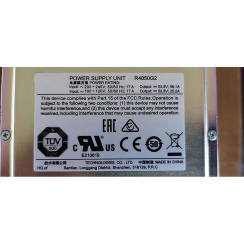 for R4850G R4850G2N2N6G6 Rectifier Module Inverter Module Solar PV Module in Saudi Arabia