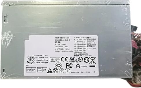 1 قطعة ل XPS 8930 0WC1T4 0DM1RW HU460AM-01 AC460AM-01 460 واط امدادات الطاقة in Saudi Arabia