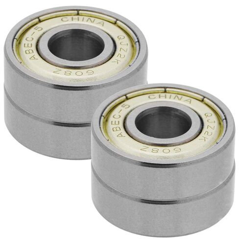[4-Pack] 608-ZZ - Deep Groove Radial Ball Bearing 8 mm x 22 mm x 7 mm (ID x OD x Width) | 0.315 in x 0.866 in x 0.276 in x ABEC-5 Double Metal Shield for Skateboard, 3D Printer, Scooters in Saudi Arabia