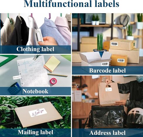(100 Sheets, 3000 Labels) Sticker Paper, 1" x 2 5/8" Shipping Address Labels, 30 Per Page Self Adhesive Mailing Label for Laser and Inkjet Printers in Kuwait