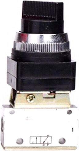 2/3 Way G1/8" Manual Rotary Switch air Mechanical Valve selector Control MOV-01 in Saudi Arabia