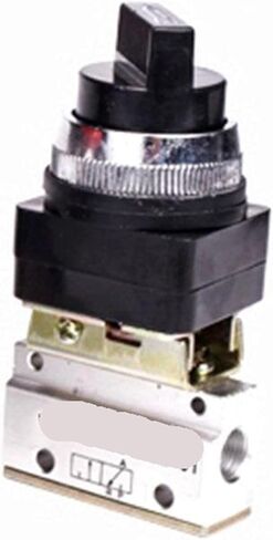 2/3 Way G1/8" Manual Rotary Switch air Mechanical Valve selector Control MOV-01 in Saudi Arabia
