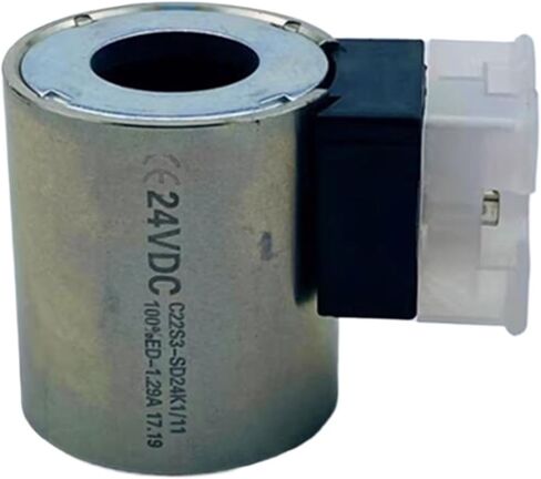 Hydraulic Solenoid Valve Coil C22S3-SD24K1/12 Inner Hole 22mm Height 51mm DC24V DC12V(DC24V) in Saudi Arabia