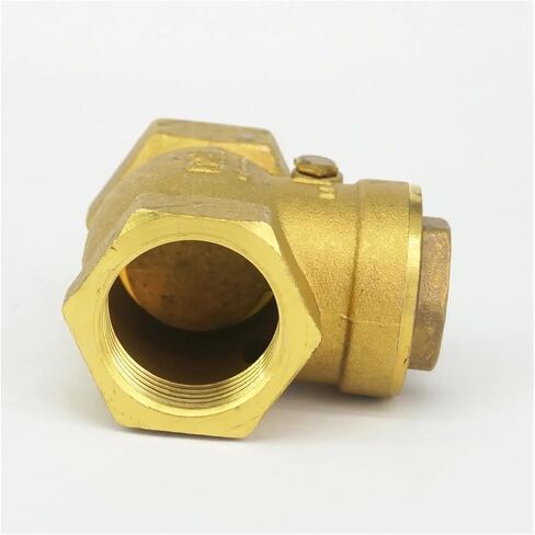1" Female Brass Swing Check Valve One-Way Valve for Plumbing Pipes in Saudi Arabia