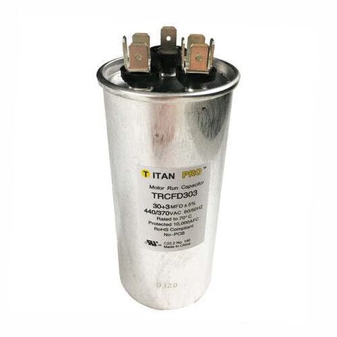 Diversitech TitanPro TRCFD303 HVAC مكثف تشغيل المحرك المزدوج. 30/3 مفد/ يو اف 440/ 370 فولت in Kuwait