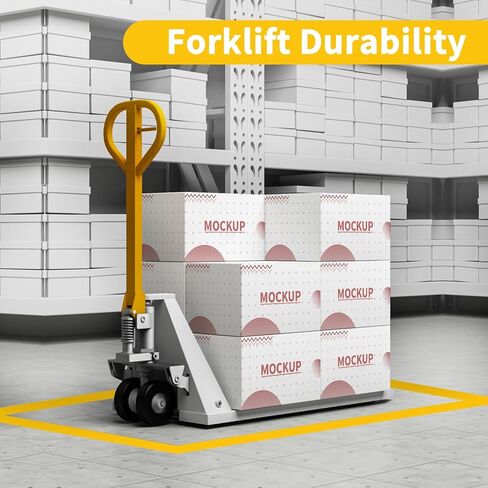 Heavy Duty Indoor&Outdoor Floor&Pavement Marking Tape – Industrial Safety Tape, Peel and Stick, Long Lasting Adhesive, Warehouse & Facility Line Marking(Yellow, 2 Inch x 108 Feet) in Saudi Arabia